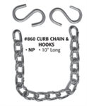 11^ CURB CHAIN STAINLESS STEEL