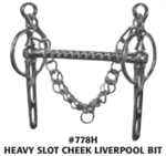 5^ SLOT LIVERPOOL BIT POLISHED STAINLESS STEEL