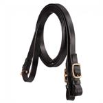 AUSTRALIAN OUTRIDER COLLECTION LEATHER REINS - BLACK