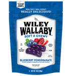  BLUEBERRY~POMEGRANITE WILEY WALLABY GOURMET LIQUORICE,