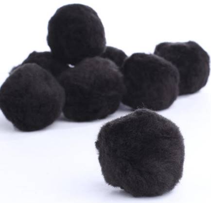 CAN-PRO POM POMS 12 PACK - BROWN