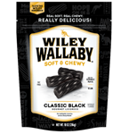 CLASSIC BLACK WILEY WALLABY GOURMET LIQUORICE,