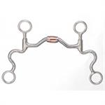 FRANCOIS GAUTHIER BRUSHED STAINLESS STEEL LOW HINGED PORT FUTURITY BIT - 5^