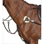 HDR PRO 5 POINT ELASTIC BREASTPLATE MARTINGALE - COB
