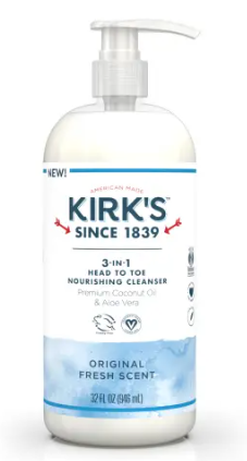 KIRK'S CASTILE SOAP 3 IN 1 ORIGINAL LIQUID 32OZ