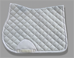 LAMI-CELL WICK N WEAVE JUMP SADDLE PAD - WHITE - FULL