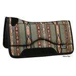 N SQUARE SWAYBACK CONTOUR PAD - 32^ X 32^ - TACKY TOO - OLIVE/TAN