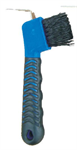RUBBER GRIP HOOFPICK WITH BRUSH - ROYAL BLUE