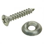 SADDLE SCREW - 1.25^ - STAINLESS STEEL