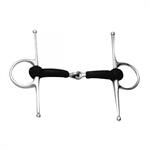 SOFT RUBBER JOINTED FULL CHEEK SNAFFLE BIT 5^