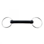 SOLID RUBBER MOUTH LOOSE RING SNAFFLE BIT 5^