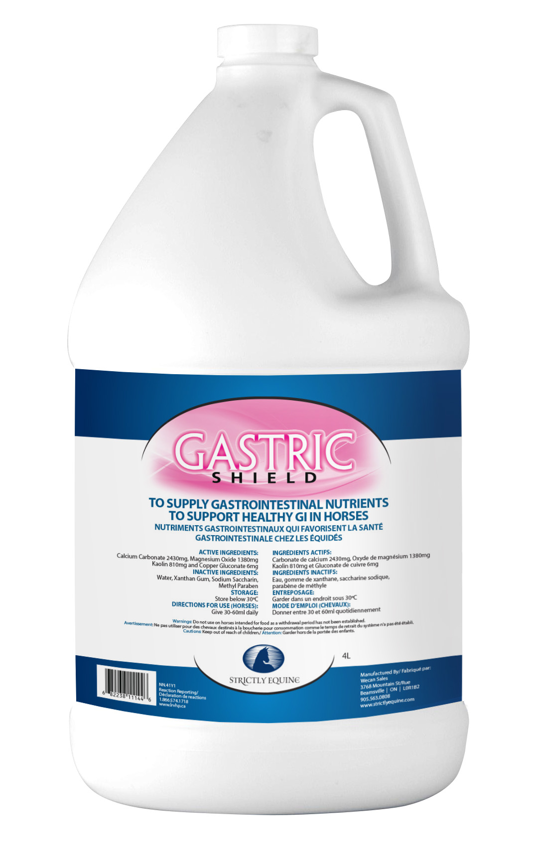 STRICTLY EQUINE GASTRIC SHIELD 4 L
