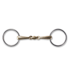 STUBBEN 18MM LOOSE RING SNAFFLE BIT W/COPPER MOUTH - 5 1/2^