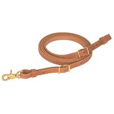 WEAVER HARNESS LEATHER SINGLE-PLY ROPER REINS - 1/2"X7'