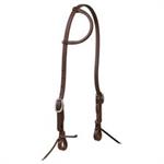 WEAVER WORKING TACK 5/8^ SLIDING ONE EAR HEADSTALL W/STAINLESS STEEL