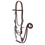 WEAVER WORKING TACK SNAFFLE MOUTH BRIDLE - 5^