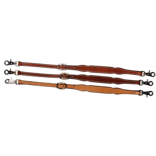 WESTERN RAWHIDE WITHER STRAP - TOBACCO
